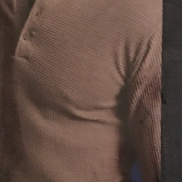 Joe Boxer 3 button LS Henley thermal shirts men's grey medium - Picture 6 of 6